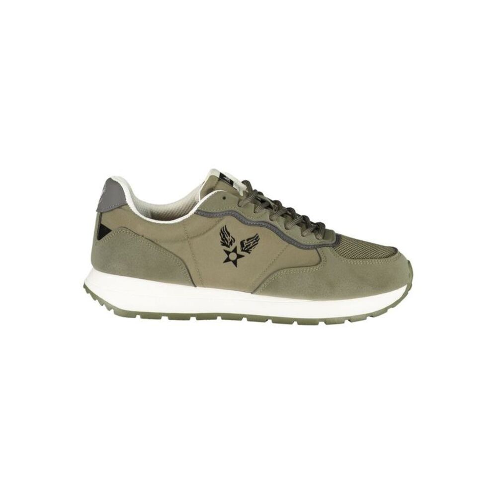 Avirex Green Poliestere Mens Men's Sneaker